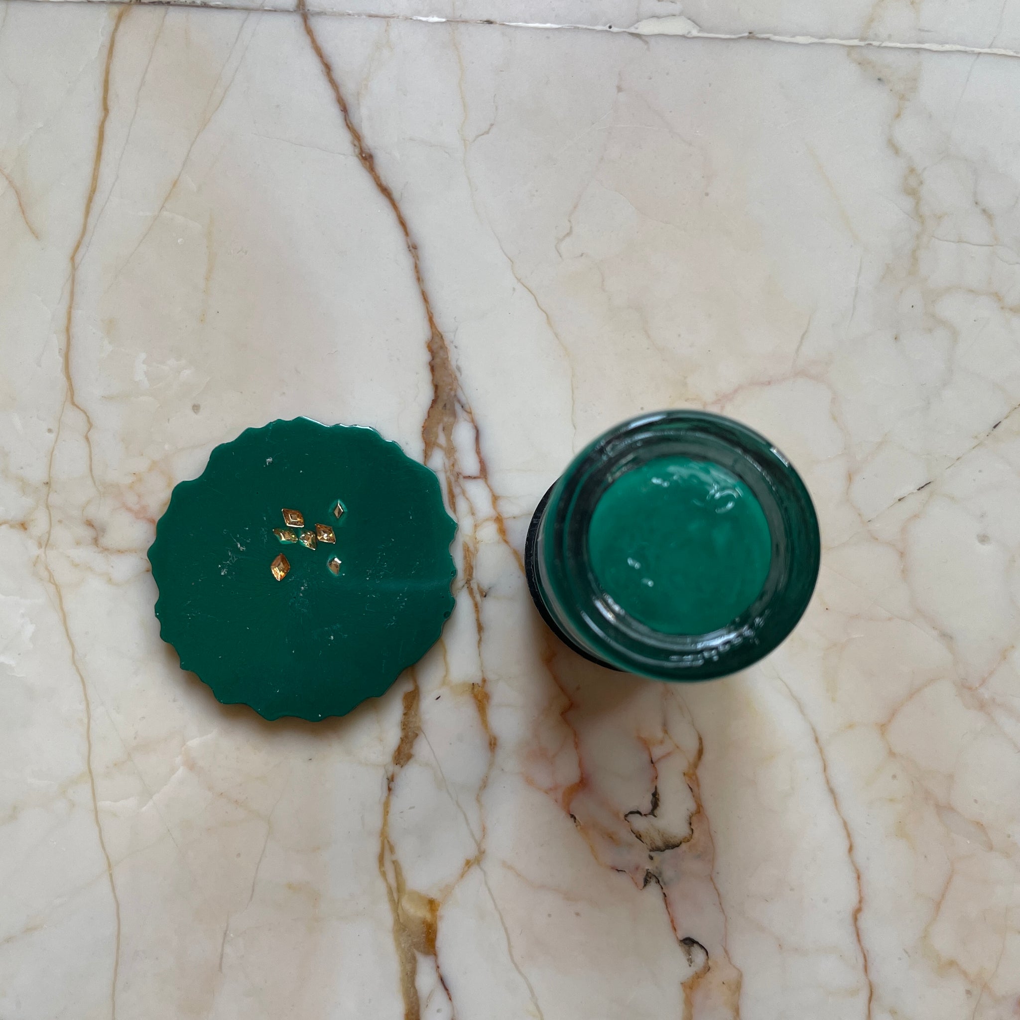 Dark Green Opaque Paste Pigment - Harsh Resin Store