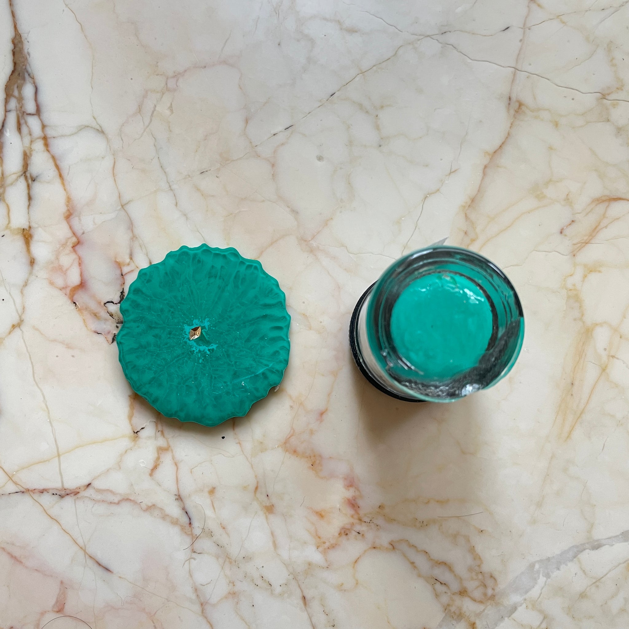 Emerald Green Opaque Paste Pigment - Harsh Resin Store
