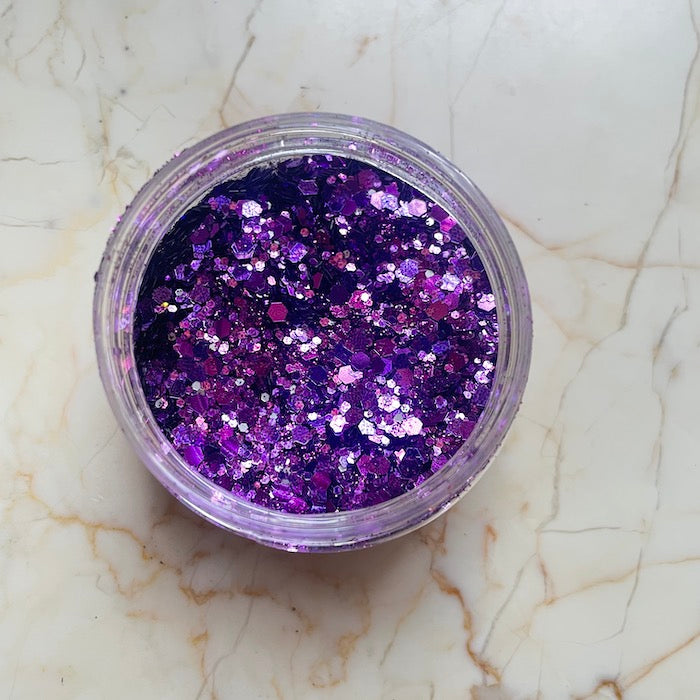 Violet Holo Chunky Glitter - Harsh Resin Store
