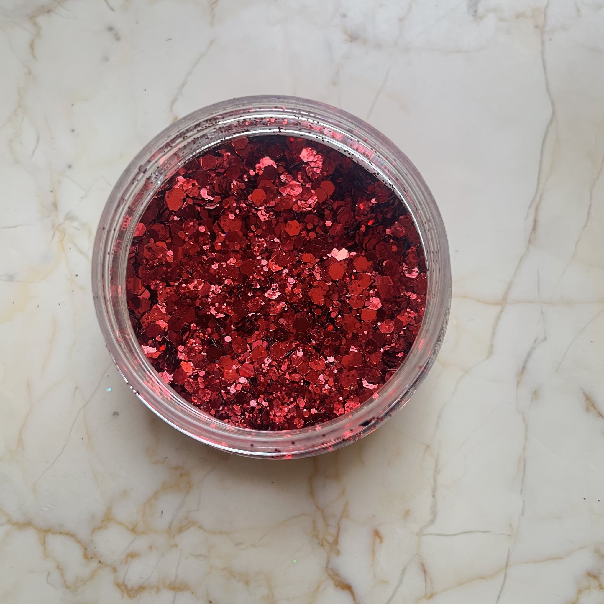 Red Holo Chunky Glitter - Harsh Resin Store