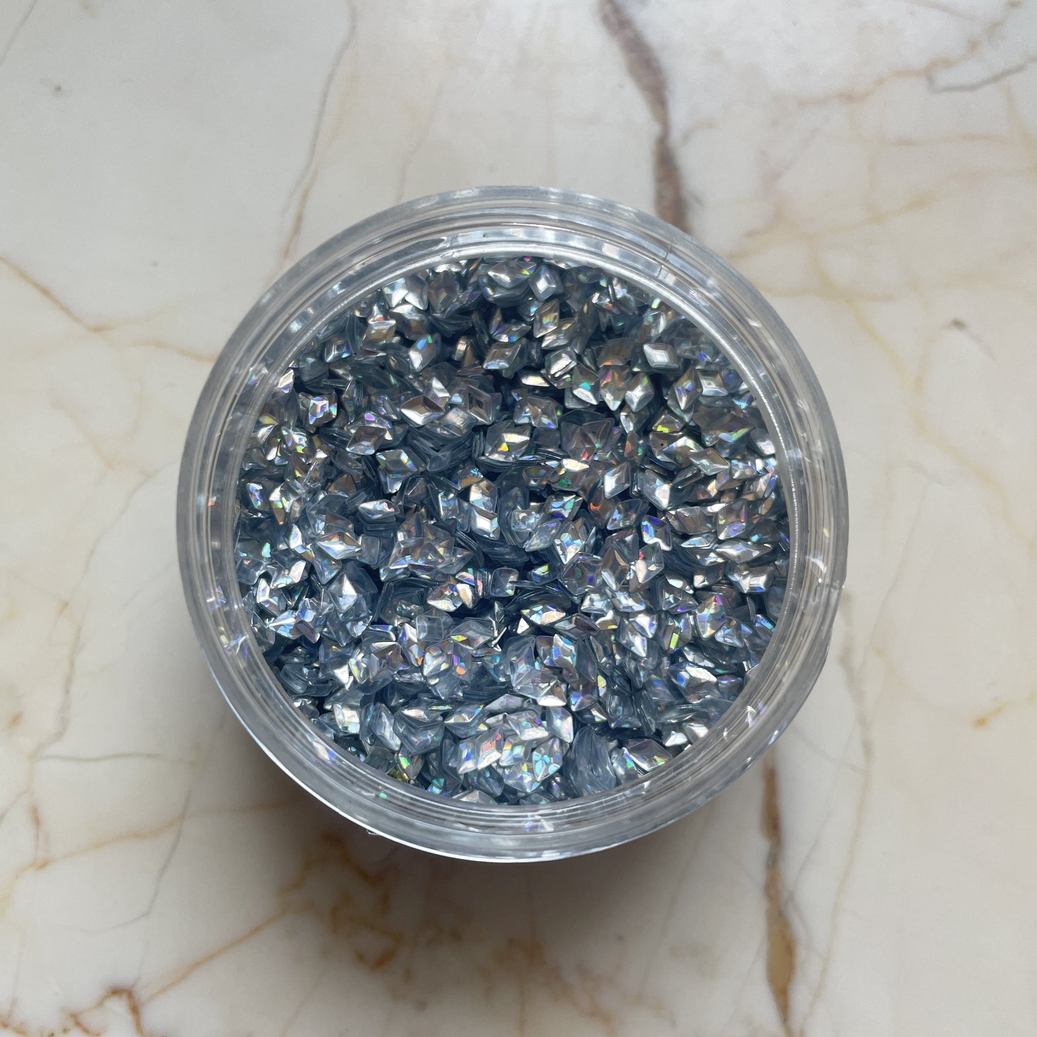 Silver Holo Mini Diamond - Harsh Resin Store