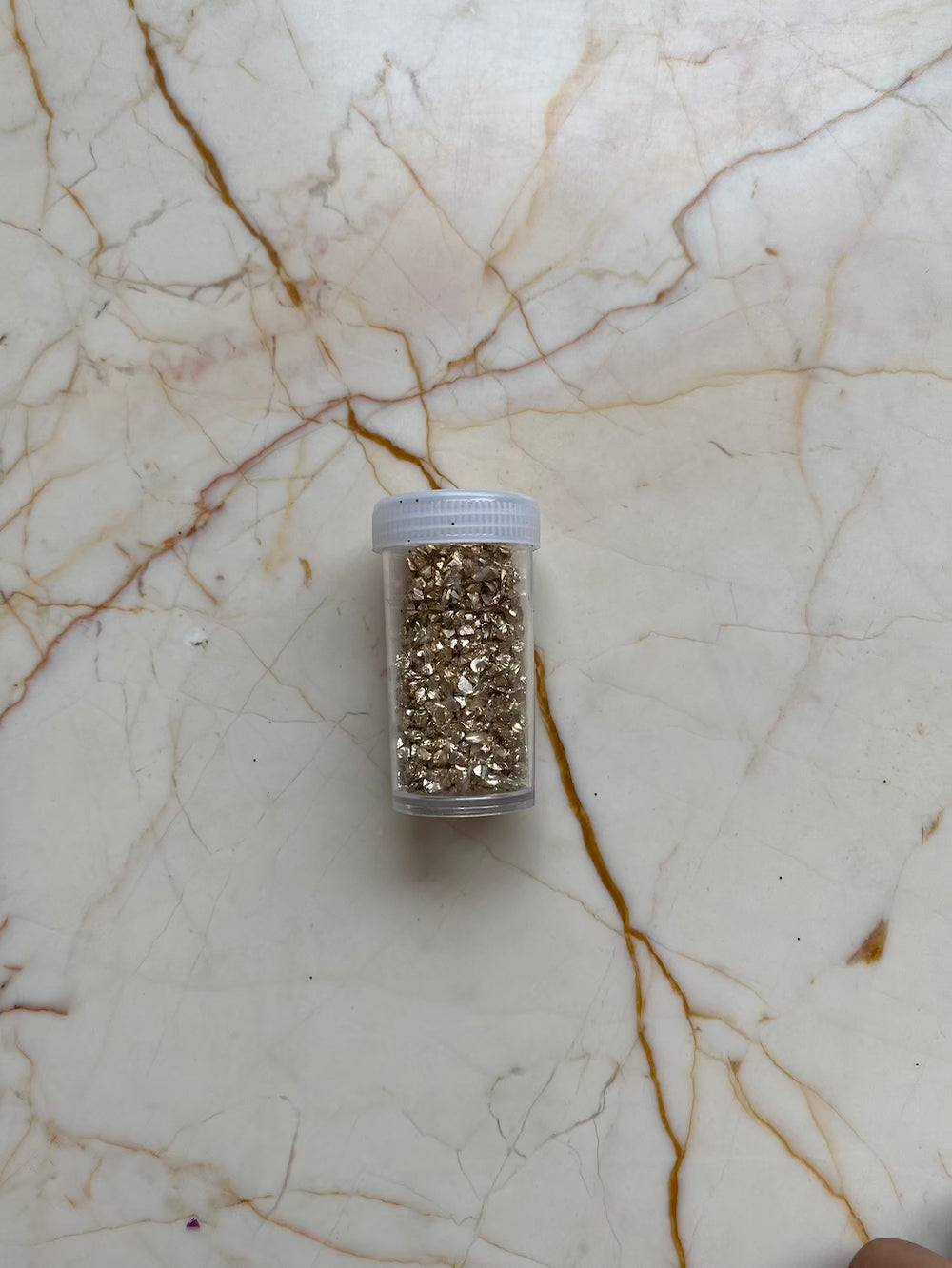 Rose gold Electroplated granules