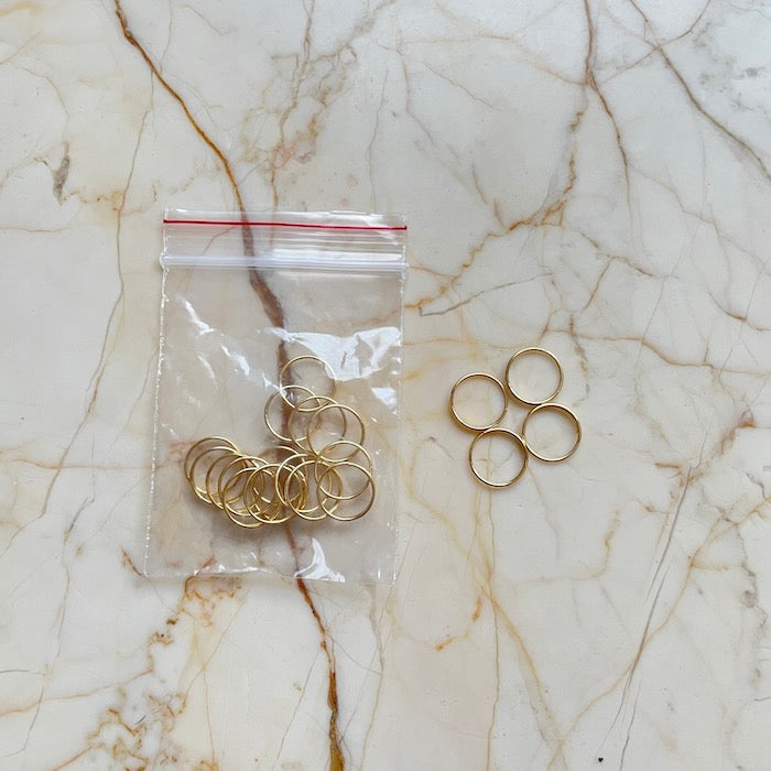 Gold connector 12mm