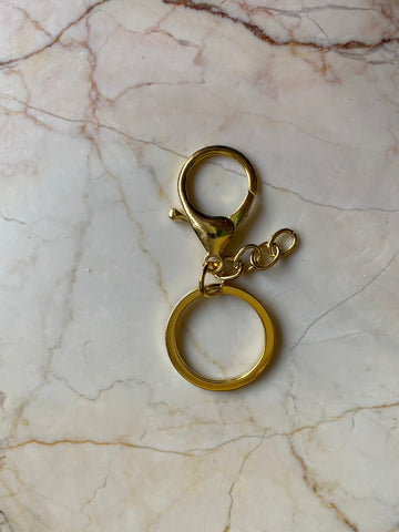 Gold Lobster keychain