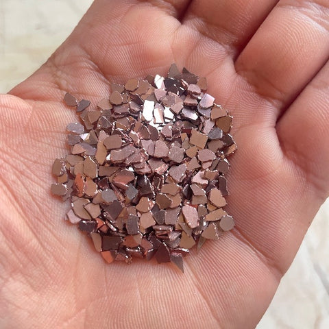 Metal chips copper