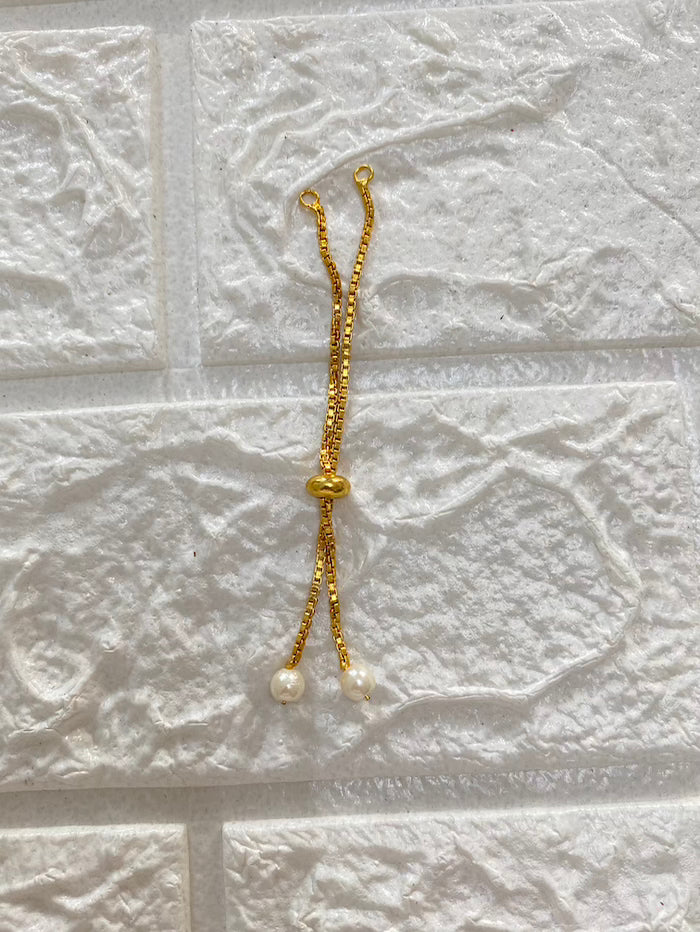Rakhi Chain / Bracelet Chain with Pearl
