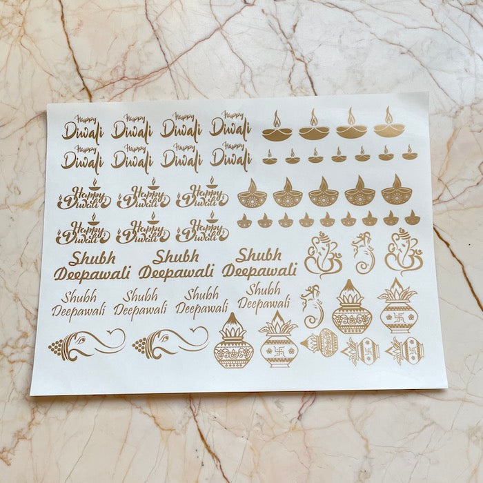 Happy Diwali Sticker sheet