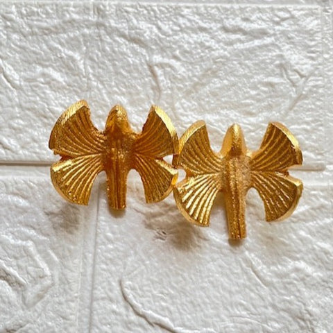 Metal Gold Decorative Butterfly motifs