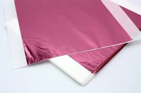 Pink Foil Sheets