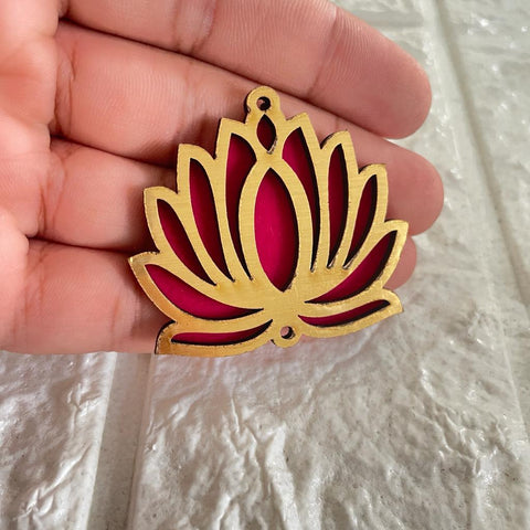 Acrylic Lotus Cutout