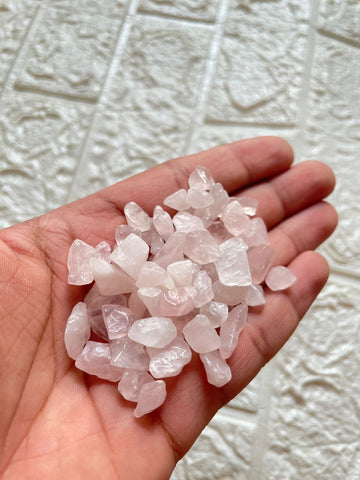 Rose Quartz Polished Agate Stones - big