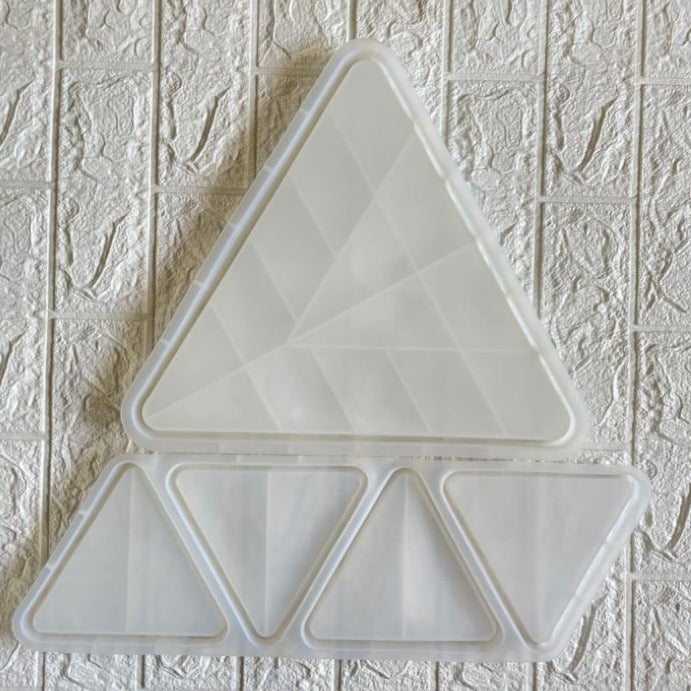 Triangle Tray Mould With coasters