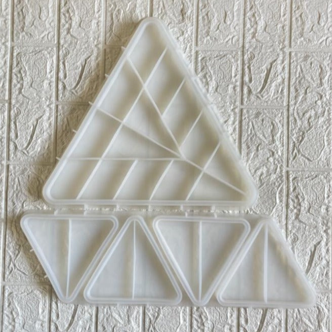 Triangle Tray Mould With coasters