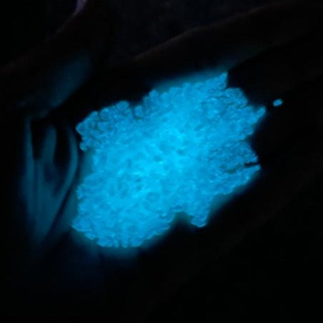 Blue Glow In Dark Stones - Big