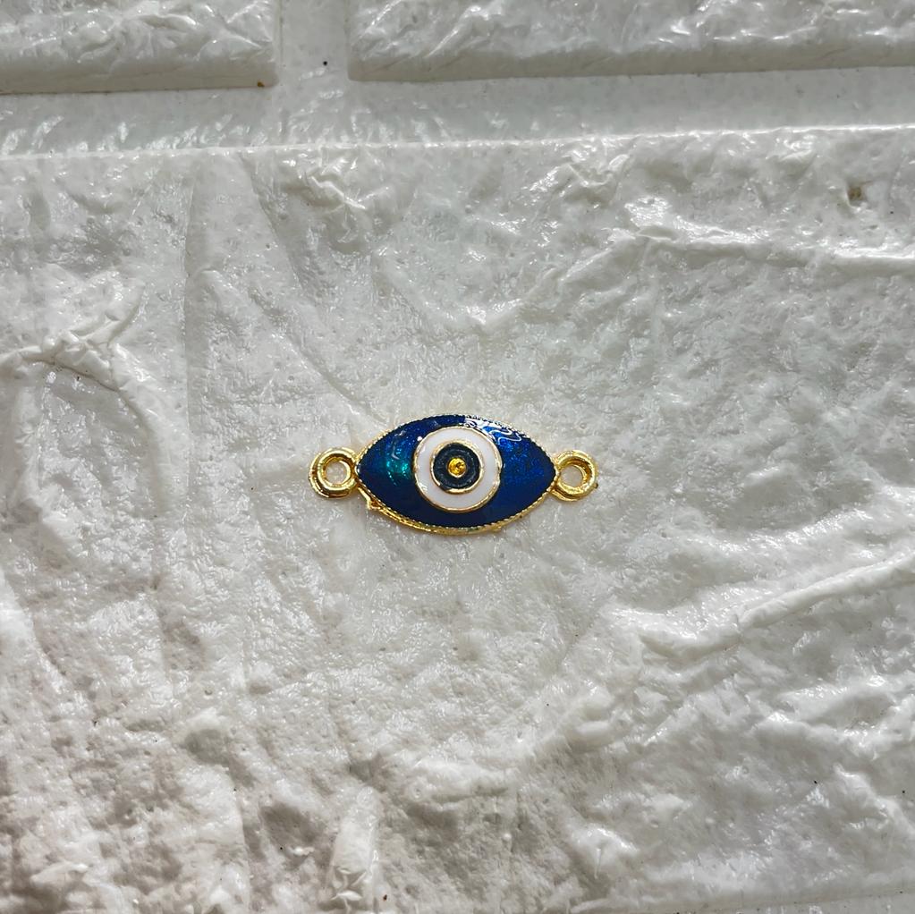 Oval Evil Eye Charm