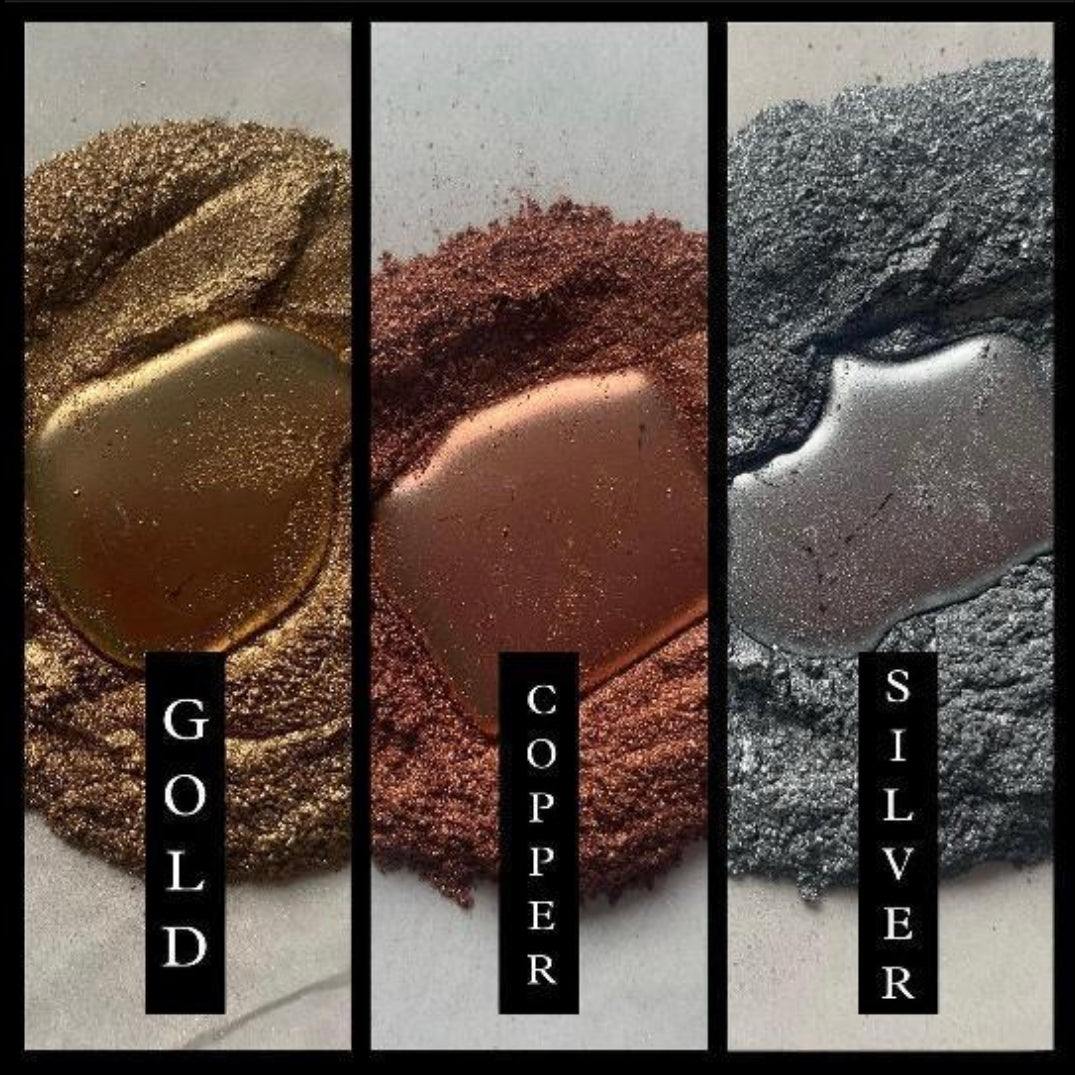 Metallic powder pigments
