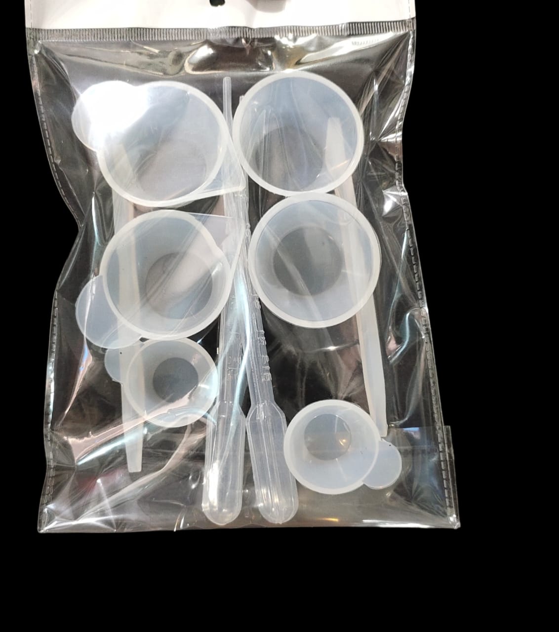 Small silicon mixing cup pack of 10