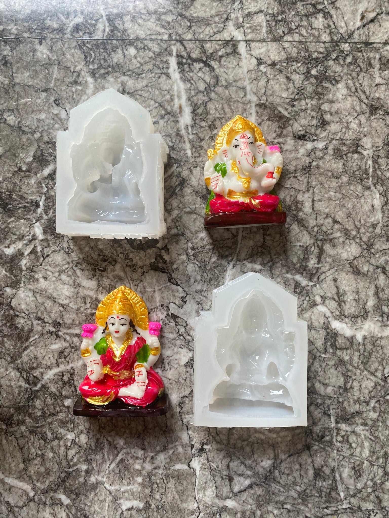 Ganeshji + Lakshmi ji Mould