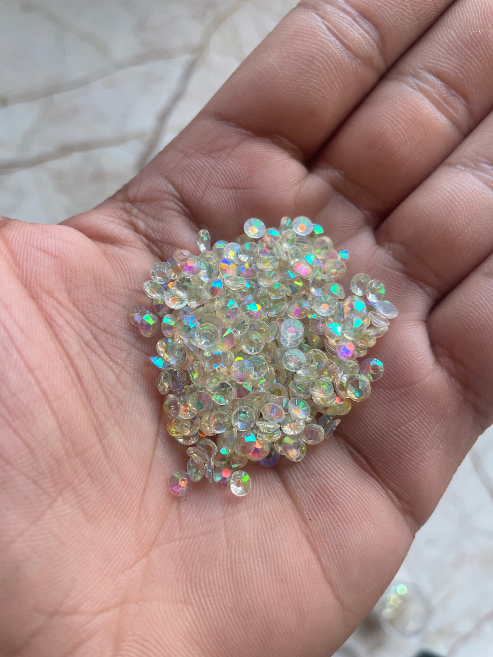 Rainbow Shine Diamond chunks